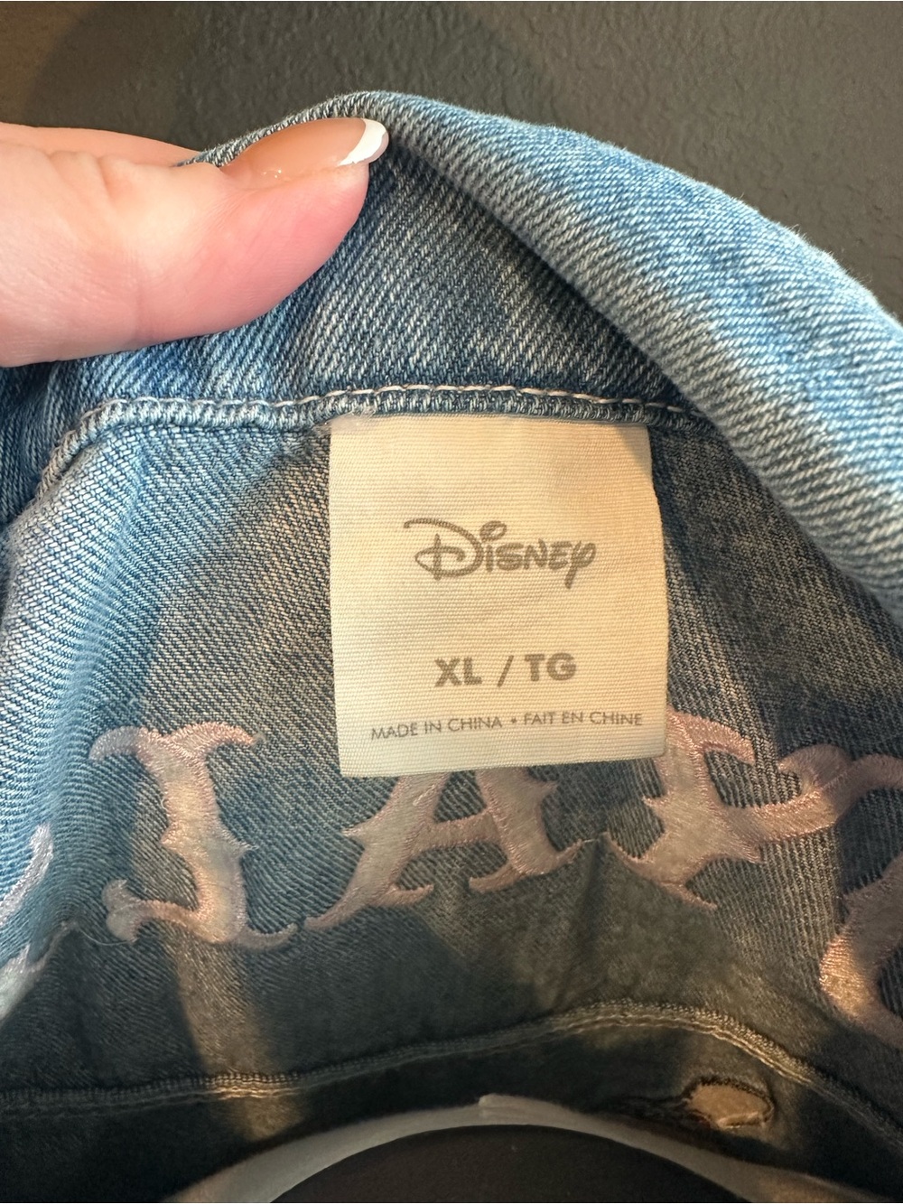 Cakeworthy Disney Denim 'Royalty' Girls Jacket with Embroidery - Picture 6 of 9